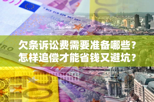 济南欠条诉讼费需要准备哪些？怎样追偿才能省钱又避坑？