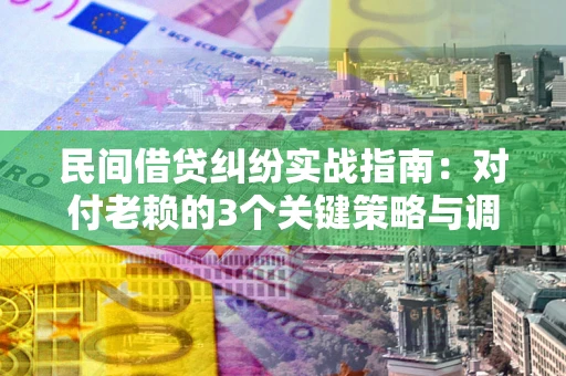 济南民间借贷纠纷实战指南：对付老赖的3个关键策略与调解盲区解析