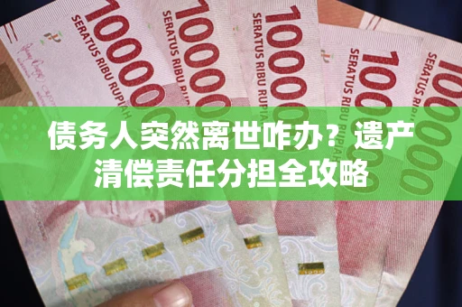 济南债务人突然离世咋办？遗产清偿责任分担全攻略