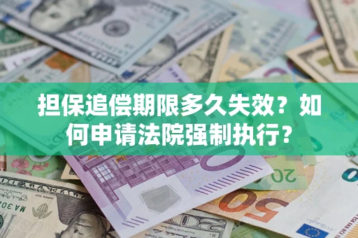 济南担保追偿期限多久失效？如何申请法院强制执行？