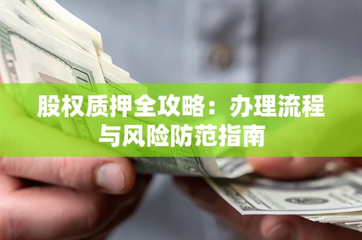 济南股权质押全攻略：办理流程与风险防范指南
