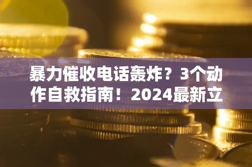 济南暴力催收电话轰炸？3个动作自救指南！2024最新立案标准全解析